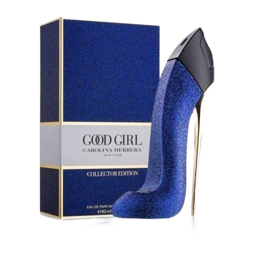 CAROLINA HERRERA GOOD GIRL GLITTER COLLECTOR SCARPA BLU EAU DE PARFUM 80 ML