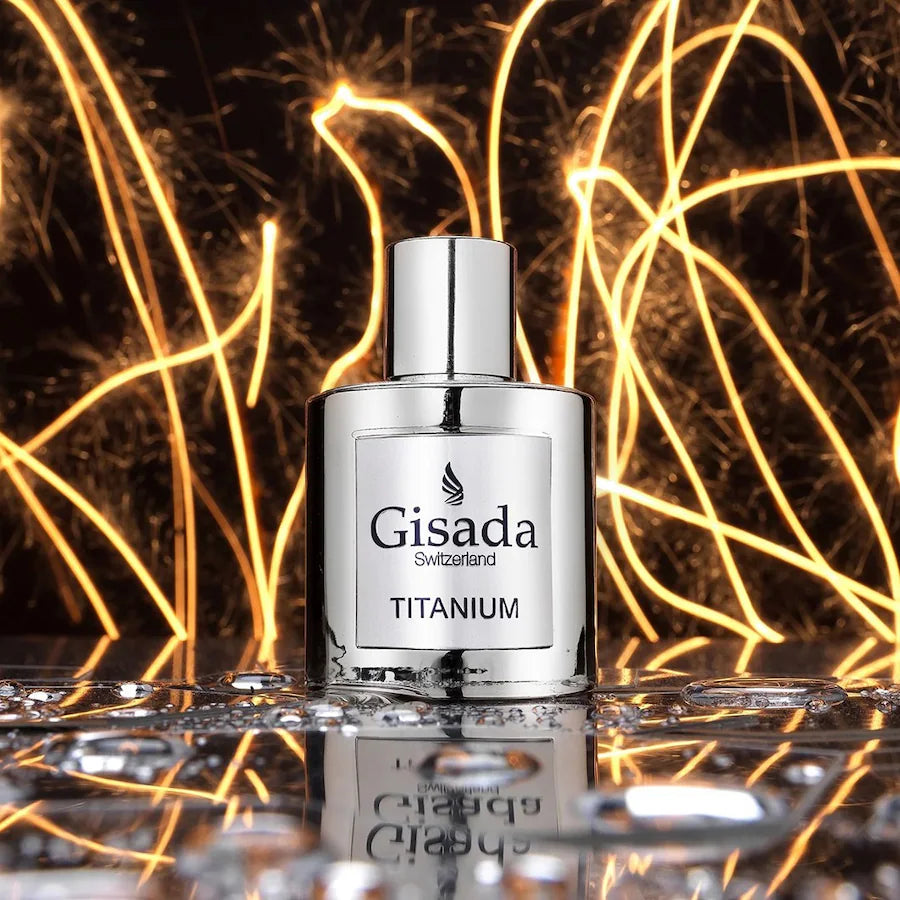 GISADA TITANIUM EAU DE PARFUM 100 ML UOMO SCATOLATO