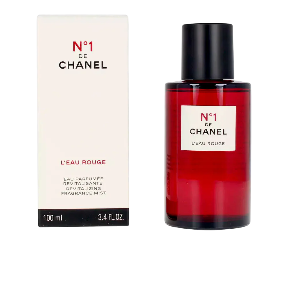 N°1 DE CHANEL L'EAU ROUGE ACQUA PROFUMATA RIVITALIZZANTE PER IL CORPO 100ML SCATOLATO