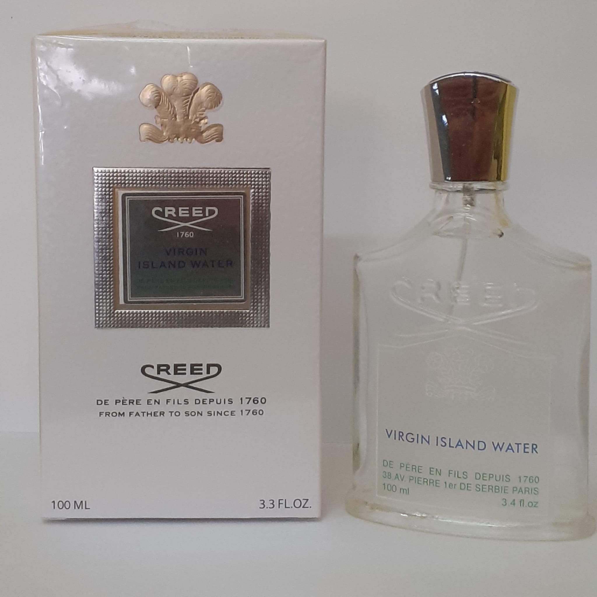 CREED VIRGIN ISLAND WATER EAU DE PARFUM 120 ML (SCATOLATO)
