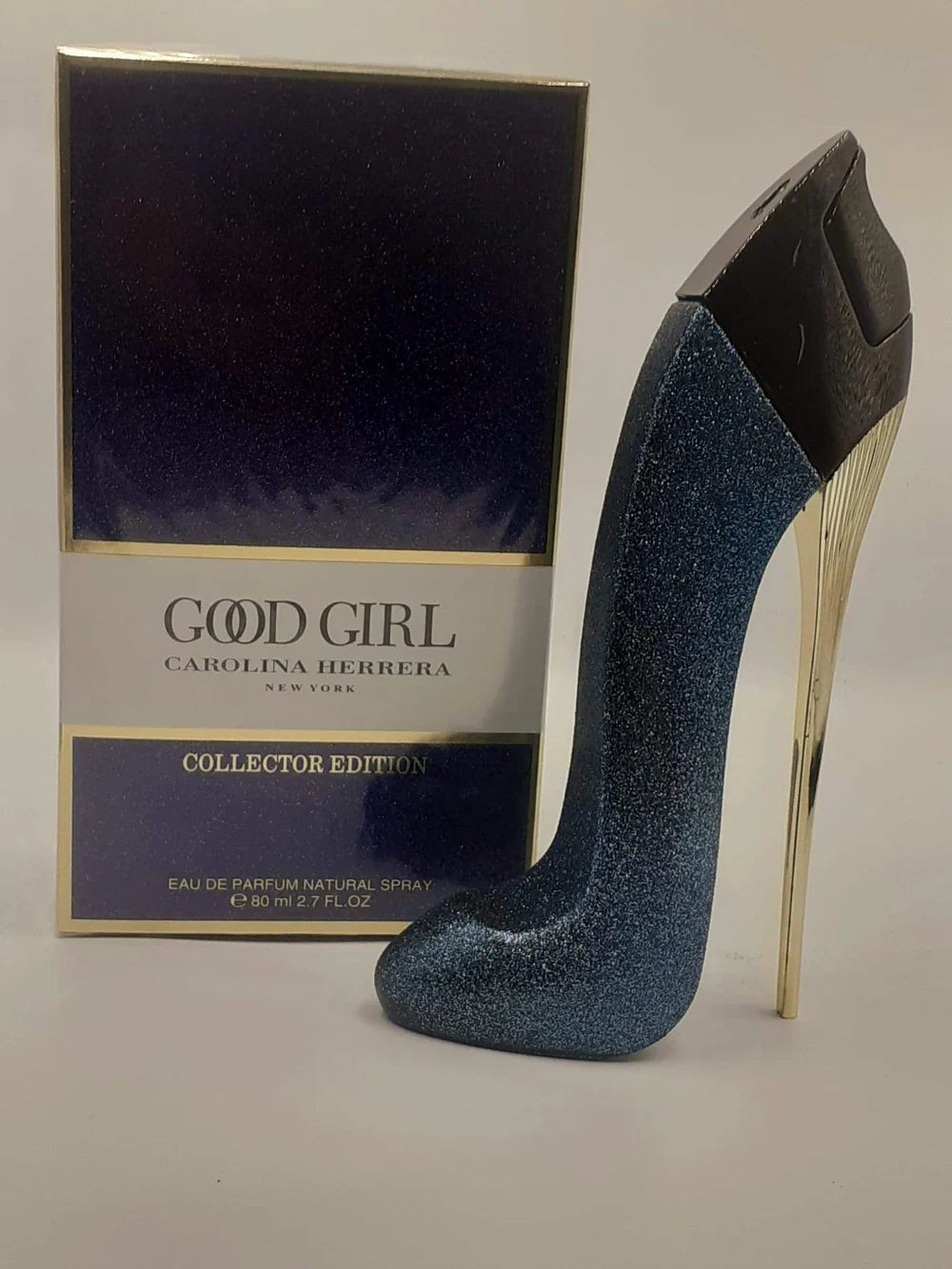 CAROLINA HERRERA GOOD GIRL GLITTER COLLECTOR SCARPA BLU EAU DE PARFUM 80 ML