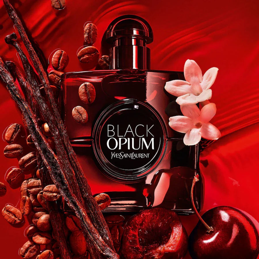 YVES SAINT LAURENT BLACK OPIUM RED EDITION 90ML