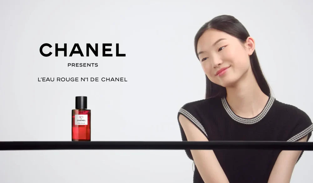N°1 DE CHANEL L'EAU ROUGE ACQUA PROFUMATA RIVITALIZZANTE PER IL CORPO 100ML SCATOLATO