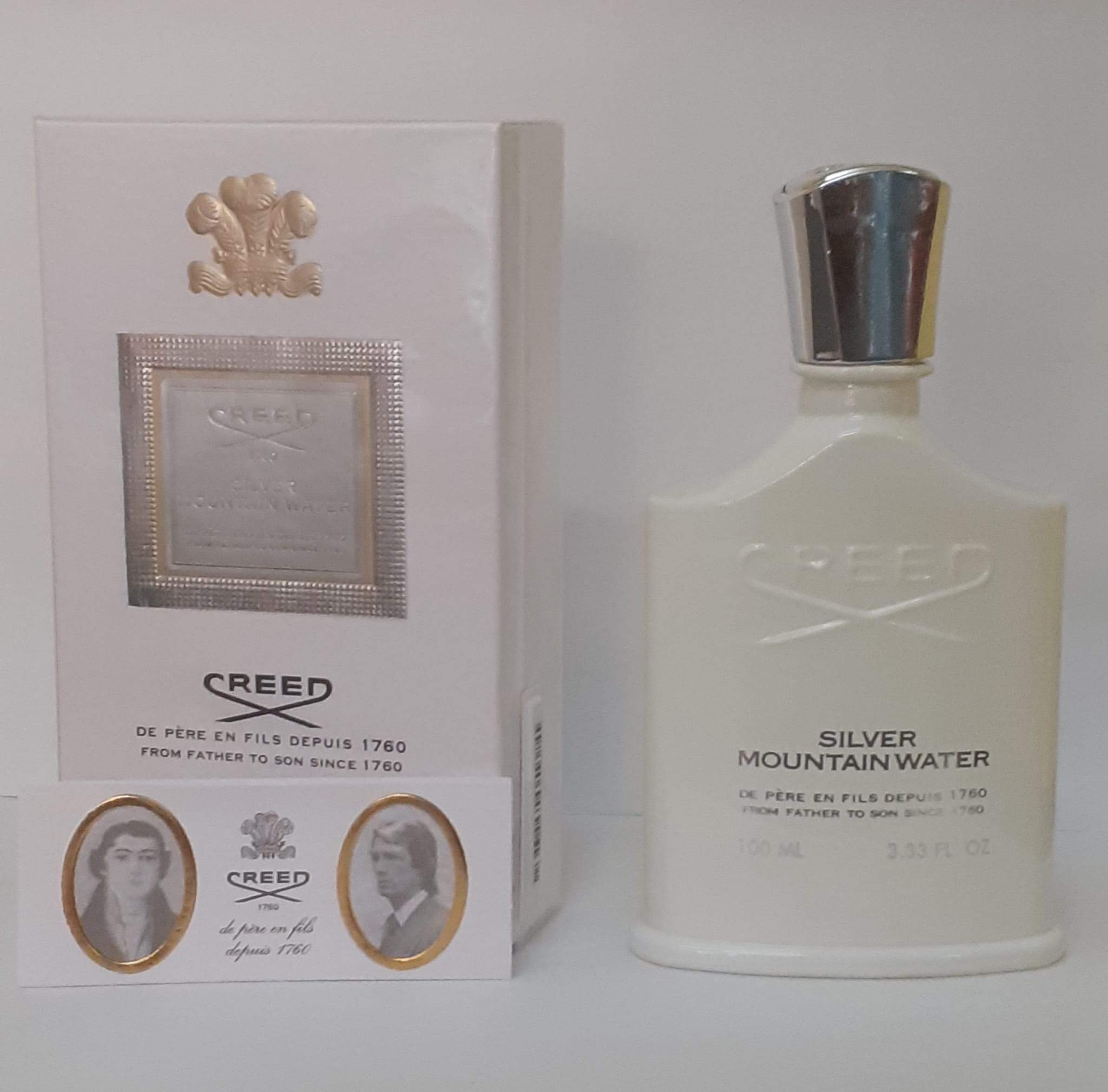 CREED SILVER MOUNTAIN WATER EAU DE PARFUM 100ML SCATOLATO