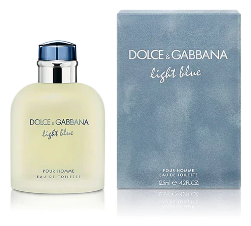 DOLCE&GABBANA LIGHT BLUE POUR HOMME EAU DE TOILETTE 125 ML SCATOLATO