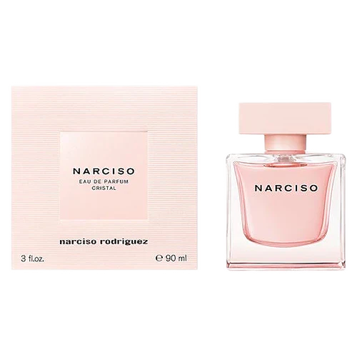 NARCISO RODRIGUEZ CRISTAL CUBO EAU DE PARFUM DONNA 90ML SCATOLATO