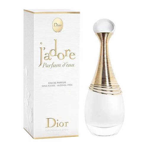 CHRISTIAN DIOR J'ADORE PARFUM D'EAU NO ALCOHOL EAU DE PARFUM DONNA SCATOLATO