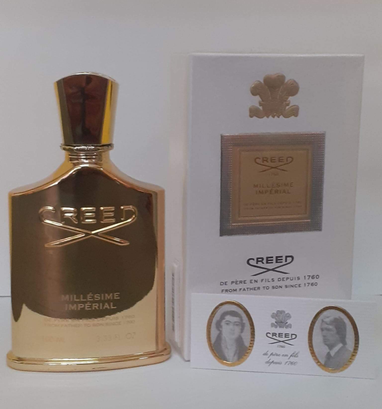 CREED MILLESIME IMPERIAL GOLD EAU DE PARFUM 100ML SCATOLATO