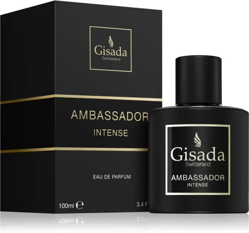 GISADA AMBASSADOR INTENSE EAU DE PARFUM 100ML SCATOLATO